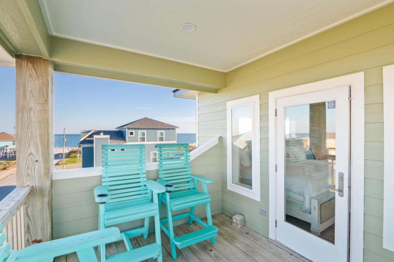 Seas The Day! 4Br Retreat, Hot Tub, Game Room, Firepit & Gulf Views Port Bolivar Exterior foto