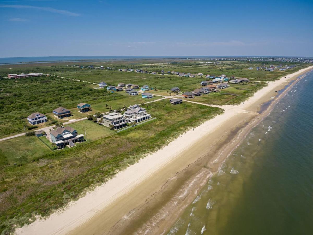 Seas The Day! 4Br Retreat, Hot Tub, Game Room, Firepit & Gulf Views Port Bolivar Exterior foto