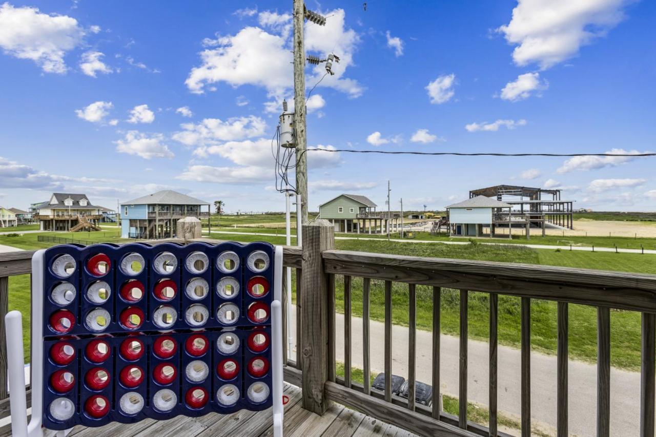 Seas The Day! 4Br Retreat, Hot Tub, Game Room, Firepit & Gulf Views Port Bolivar Exterior foto