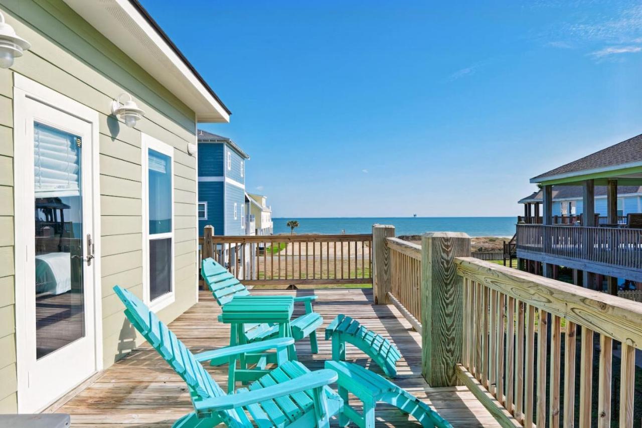 Seas The Day! 4Br Retreat, Hot Tub, Game Room, Firepit & Gulf Views Port Bolivar Exterior foto